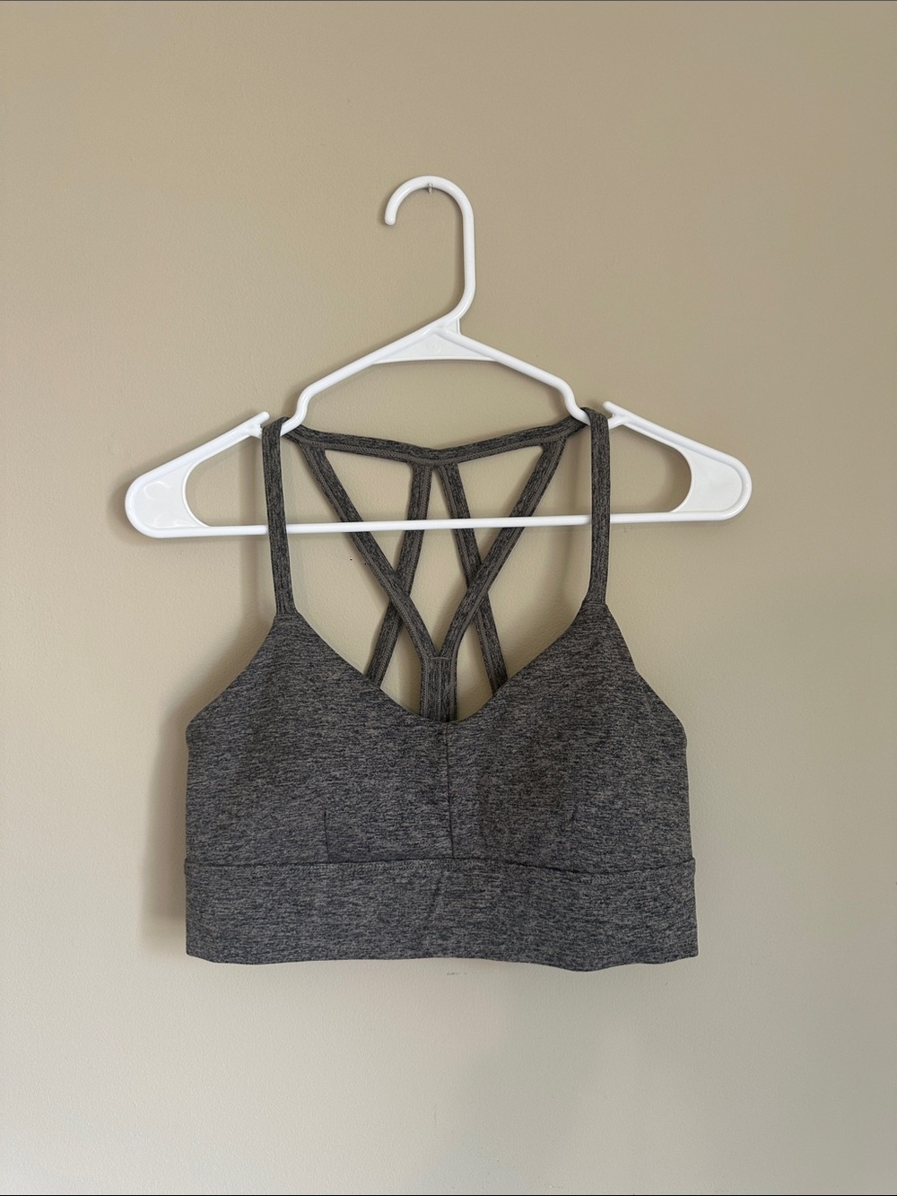 Gray Strappy Sports Bralette - Women Intimates & Sleepwear